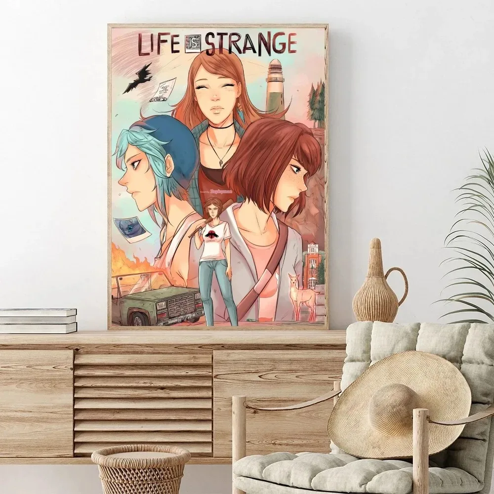 Life Is Strange The Storm Video Game Poster No Framed Poster Kraft Club Bar Paper Vintage Wall Painting Bedroom Study Stickers