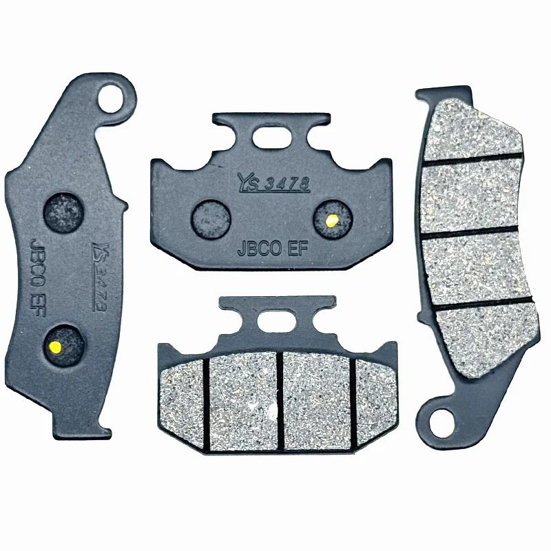 Motorcycle Front & Rear Brake Pads For KAWASAKI KLX650 1993 1994 1995 1996 1997 1998 KLX650R KLX650 93-95 KLX 650 650R