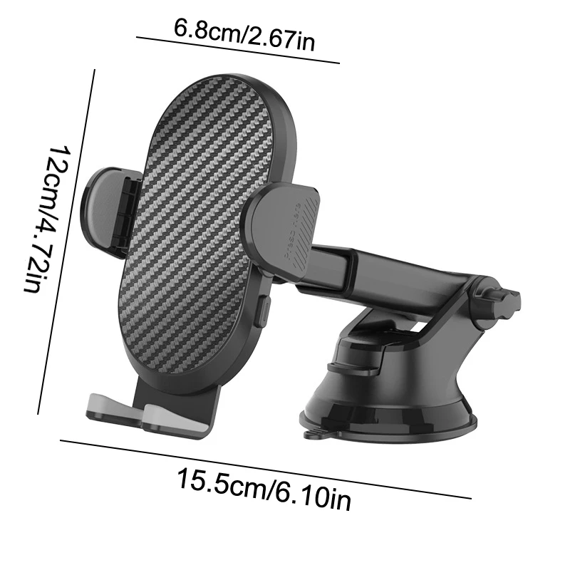 Phone Holder For Car Phone Holder Mount Automobile Cell Holder Mount For IPhone Universal Car Dashboard Mount Fit All Phone image 6