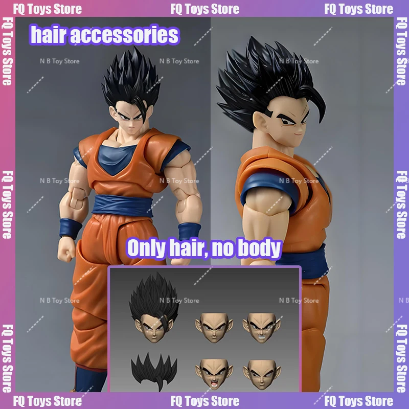 

In Sstock Black Hole Model Play BHT Dragon Ball Mysterious Monkey King Head Sculpture Accessory Pack