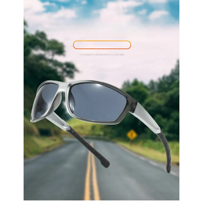 5502  New Fashion Riding Sports Sunglasses Sun Protection for Men and Women Windproof High-End Sunglasses