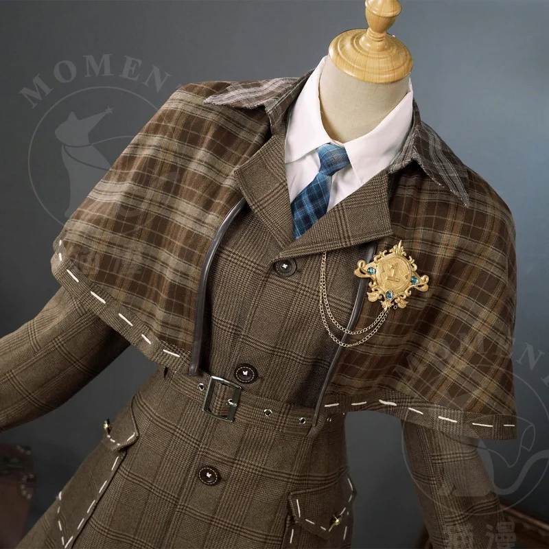 ملكة جمال الحقيقة البستاني إيما وودز تأثيري الهوية V زي مجموعة كاملة موحدة الدعائم اكسسوارات النساء حفلة كرنفال الهالوين