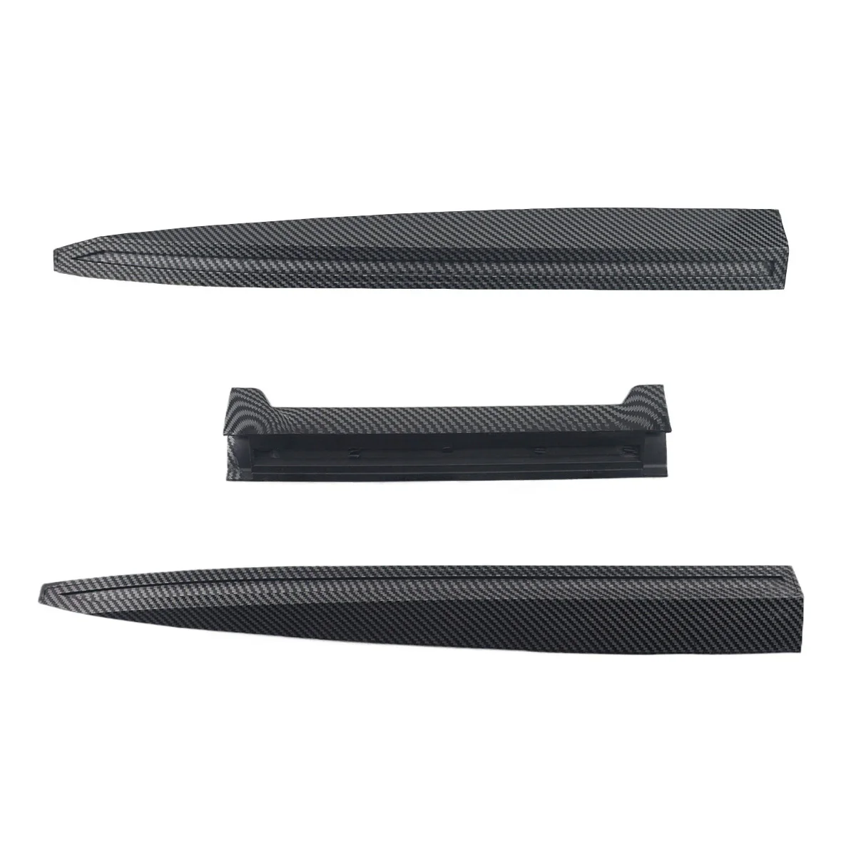 Universal Car Rear Lip Spoiler 3D Carbon Look ABS Glossy Black Trunk Wing for Civic Accord Altima For Mazda 3