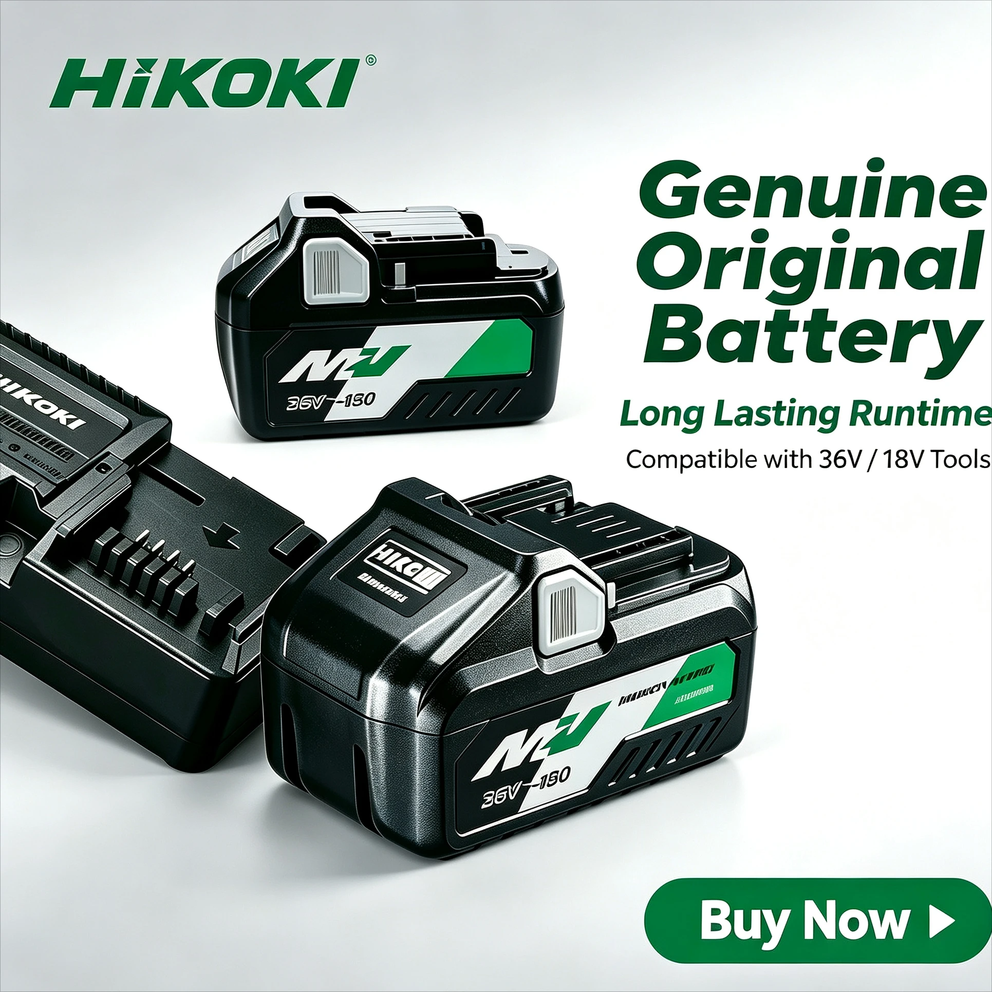 Power Tools Hikoki - 히타치 하이코키 신형 18V/36V 5.0Ah 리튬이온