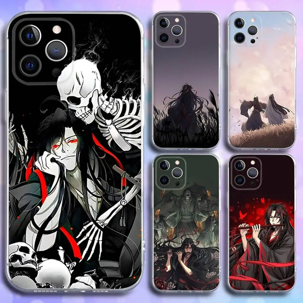 

G-Grandmaster of Demonic Phone Case For iPhone 17,16,15,14,13,12,11 Pro,Max,Plus,X,XS,XR,SE4,E Mini Transparent Soft Cover
