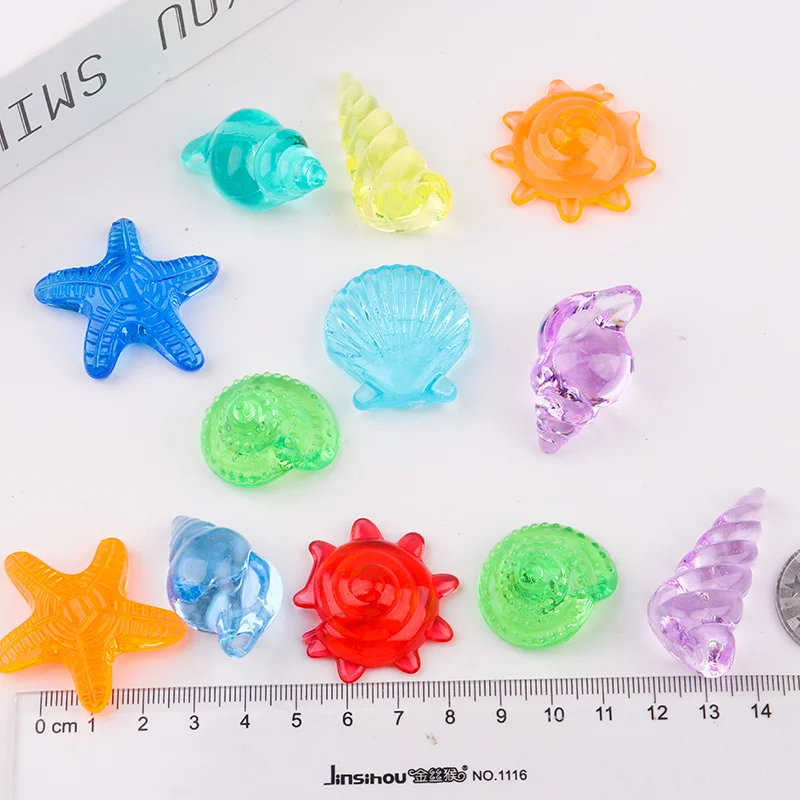 Jouet de pierres précieuses en plastique colorées pour enfants, jeux de plongée, accessoires de piscine, jeu d'eau, Sports de plein air d'été, décoration de piscine TMZ