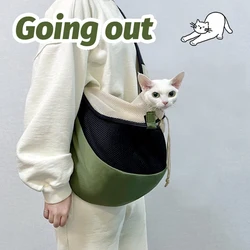 EDENPETZ Pet Dog Cat Sling Carrier Load 5KG Panda Style Breathable Pet Shoulder Bag