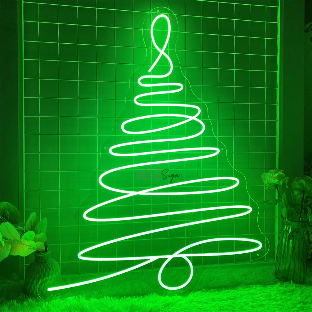 Merry Christmas Neon LED Sign Christmas Wall Decoration Neon Lights Room Bedroom Party Shop Bar Wall New Year Decor Sign