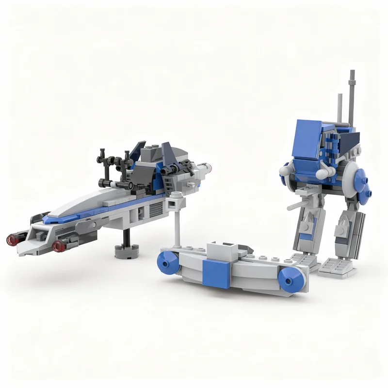 

247pcs MOC 501st Legion Troopers ALT Star Battle Model Building Blocks Construction Toy Christmas Gifts DIY Creative Idea Brick