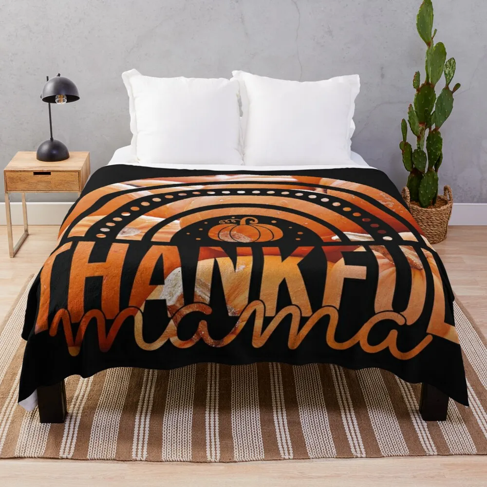 

Thankfull Mama Throw Blanket Summer Blanket Sofa Blanket