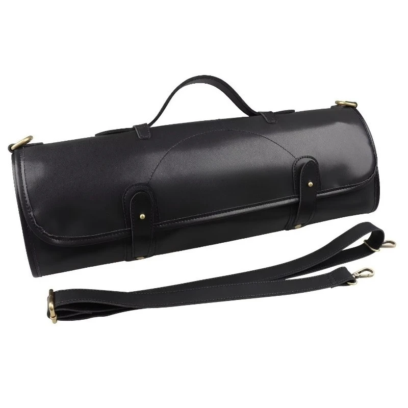 

Buffalo Leather Knife Roll Bag Chef Knife Holder Tableware Sheath Knife Box Made of Genuine Leather