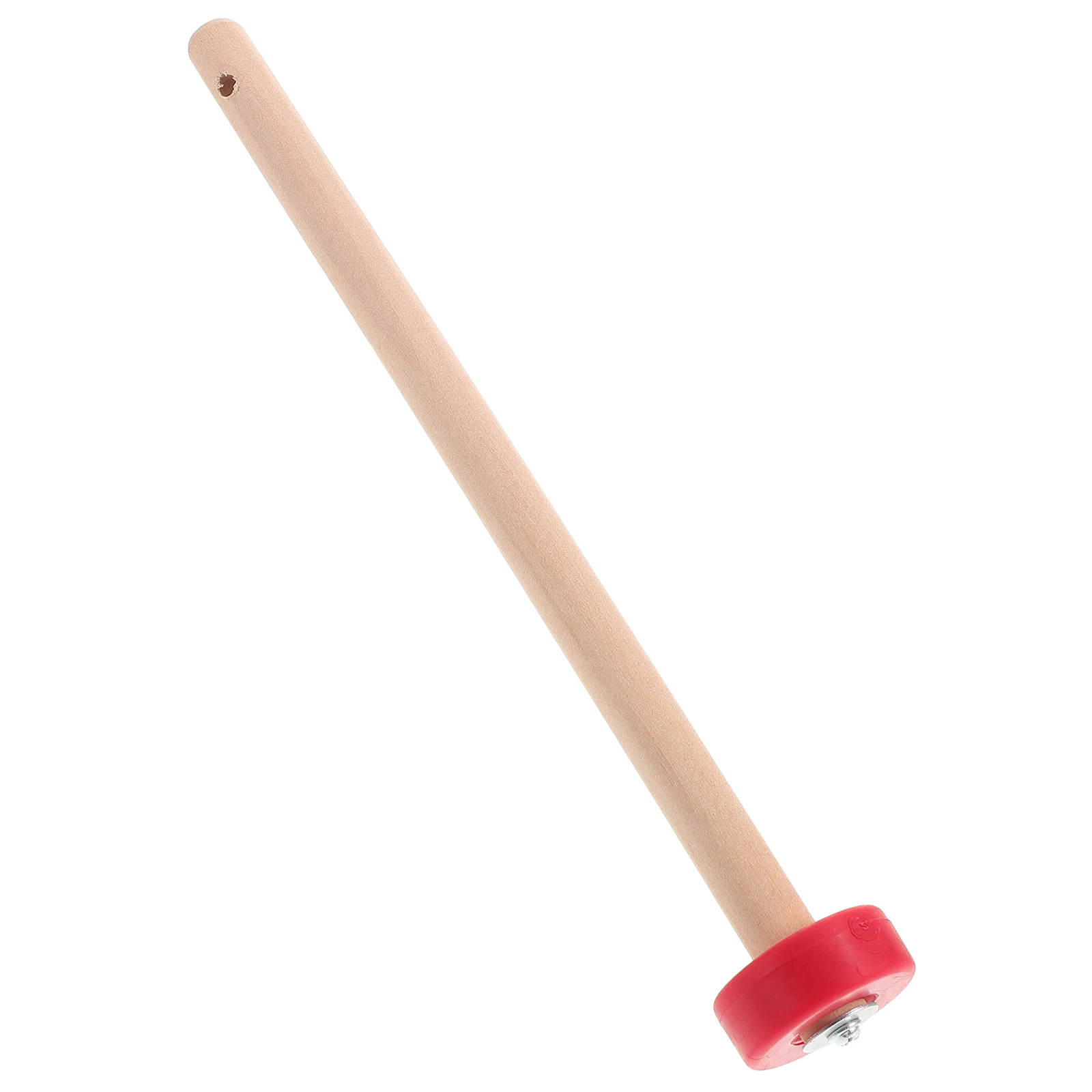 

Solid Wooden Hammer Farmhouse Bass Mallet Drumstick Rubber Drumsticks for Kids Toddler