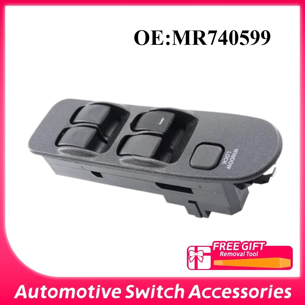 MR740599 Кнопка управления стеклоподъемником, передняя левая сторона, для Mitsubishi Carisma Space Star 1995 - 2006
