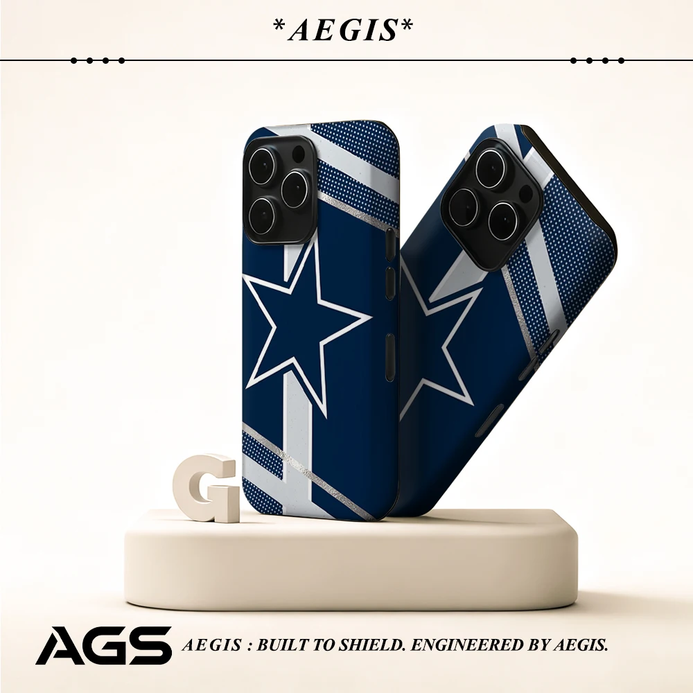Navy Star Accent Handyhülle für magnetische Handyhülle für IPhone 17 16 15 14 13 Pro Max Plus Single Double-Layer Tough Case