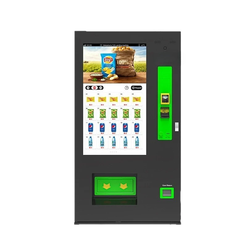 Large screen comprehensive beverage snack vending machine, vending machinec