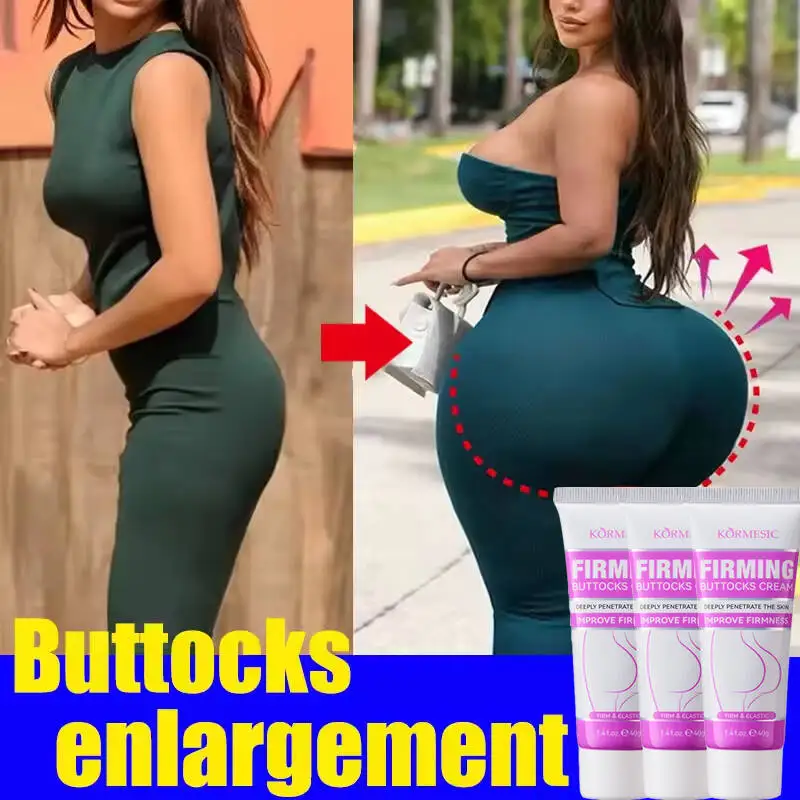 Natural Buttock Augmentation Cream Effective Butt Enlargement Growth Lift Up Ass Firm Breast Bigger Sexy Body Lotion For Women