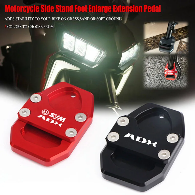 

For SYM ADX 300 adx300 ADX 2023 2024 Enlarger Extension Plate Motorcycle Kickstand Side Stand Foot Enlarge Extension Pedal