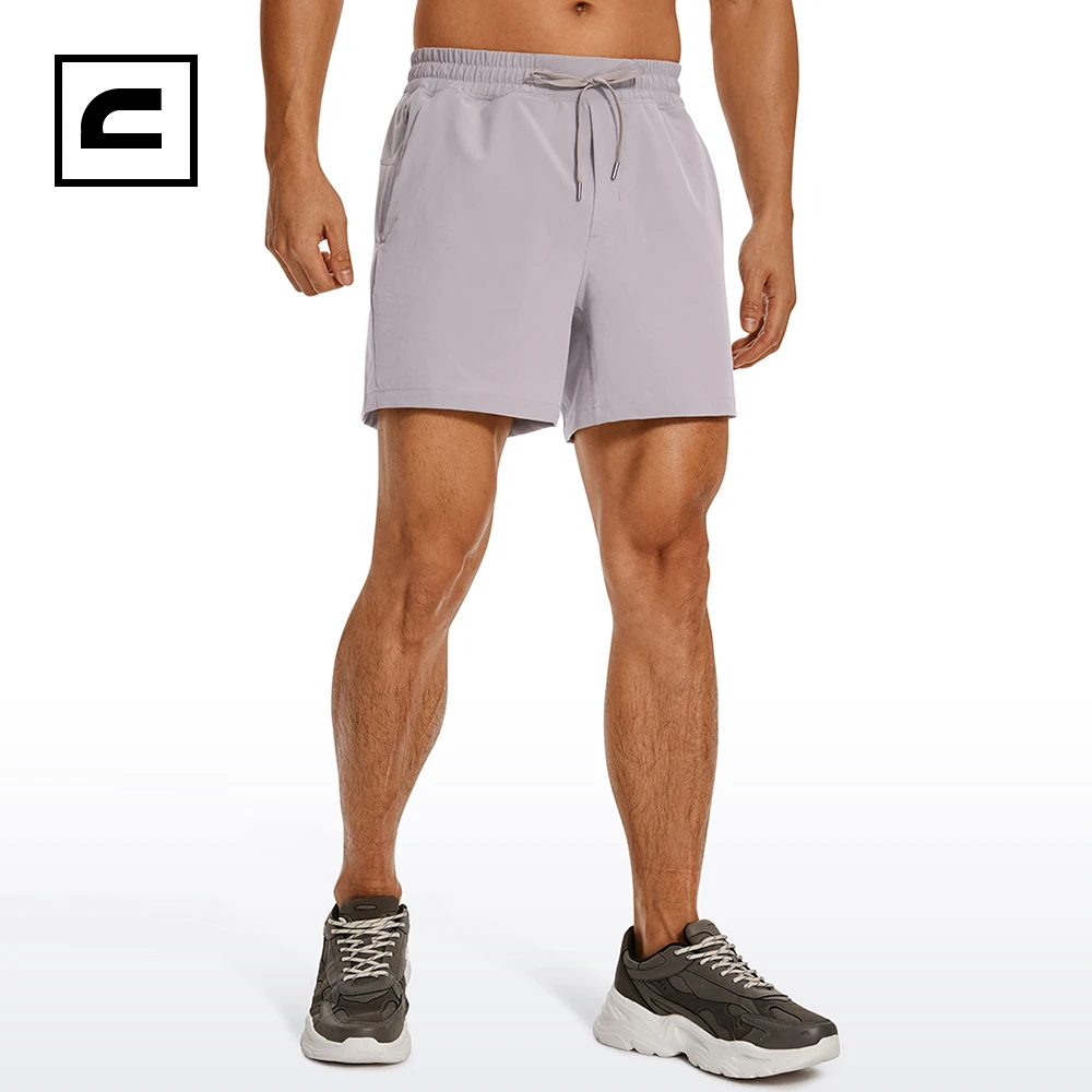 CRZ YOGA мужские безворсовые шорты для тренировок-5 ''легкие быстросохнущие спортивные шорты для бега с карманами