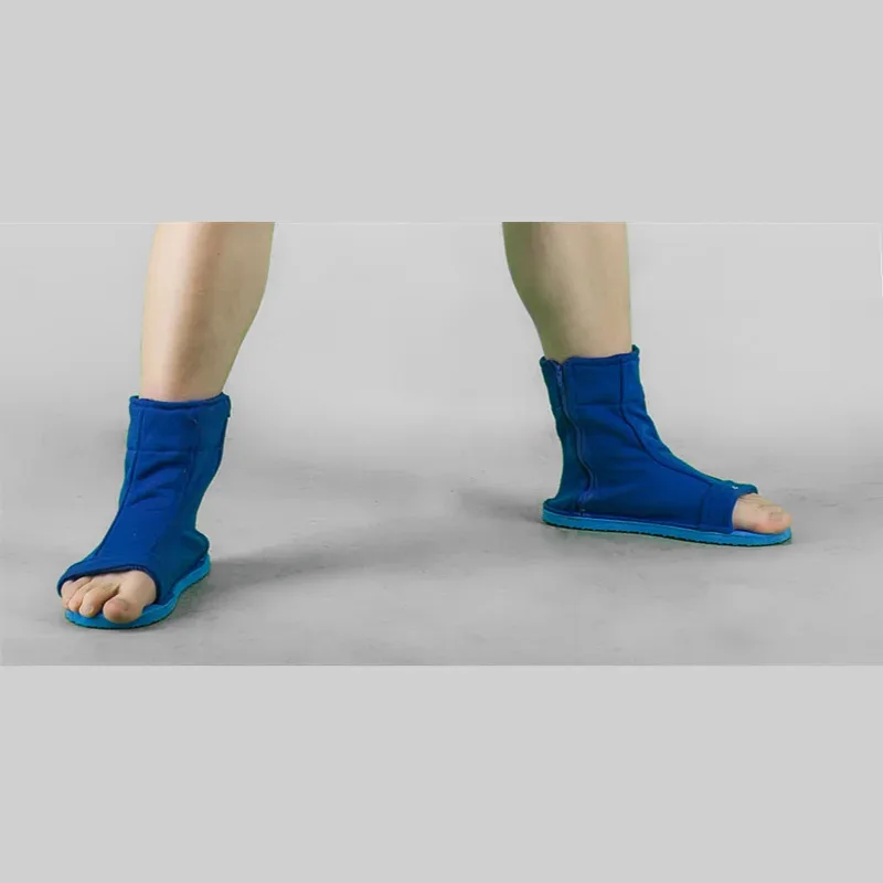 2025 New Adult And Child Cosplay Uchiba Shippuden Blue Ninja Shoes Halloween Party Gift Boots Accessories