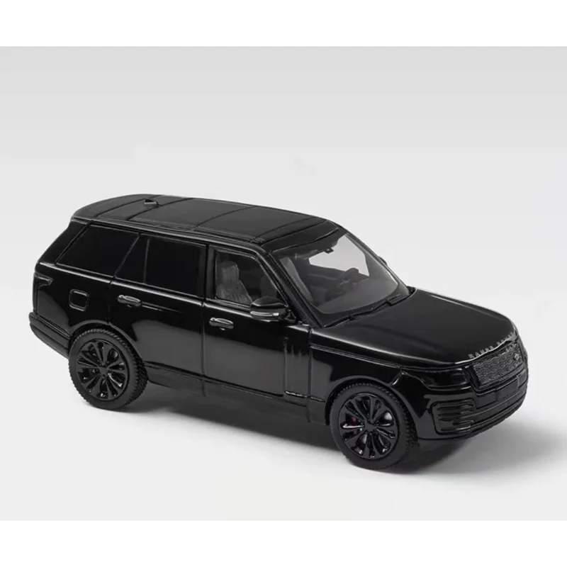 MASSDI 1/64 Scale 2020 Range Rover Black Warrior Die-cast Police Alloy Car Model Collectible Decorative Toy