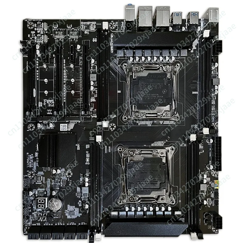 New X99 dual 2011V3 server main board DDR3 support dual network port