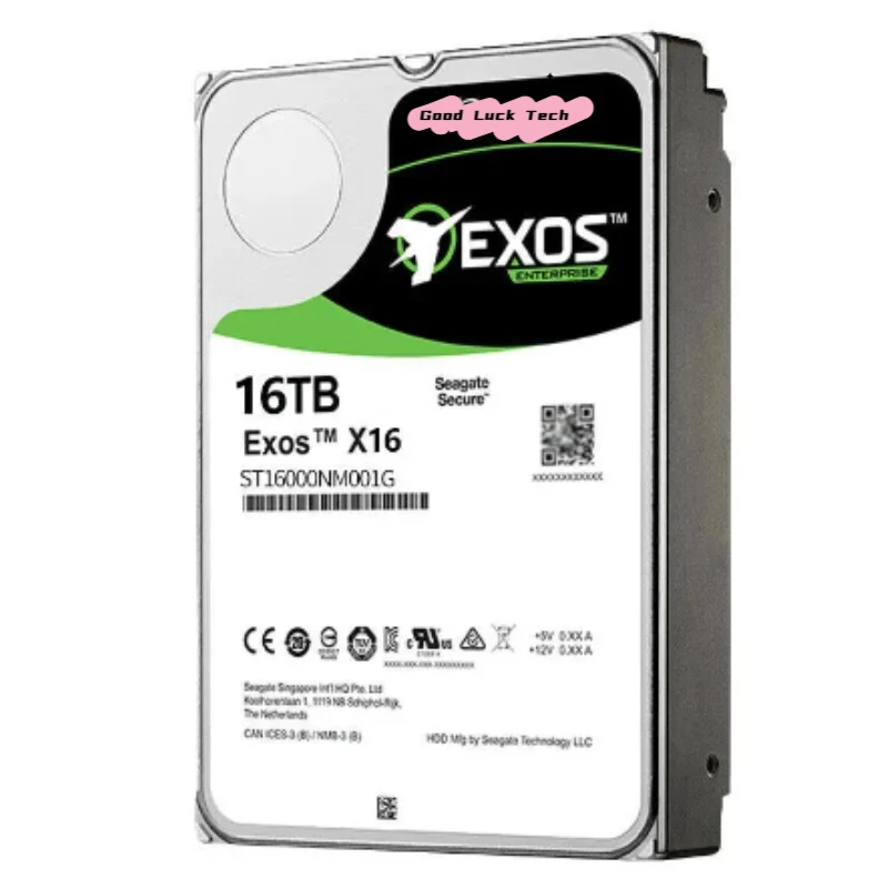 For Sea-gate ST16000NM001G Helium 3.5 Inch SATA 16T Enterprise Mechanical Hard Drive 16T Server NAS Hard Drive SATA