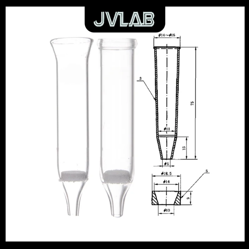 

Sand Core Adsorption Column Glass Sand Core Centrifugal Tube Dehydration Adsorption Sand Vore Glass Tube Filtration JVLAB