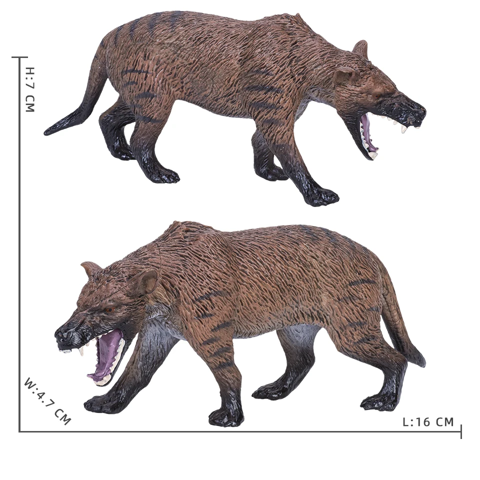 Simulation Mammut Modell Wollige Nashorn Eiszeit Säbel Zahn Tiger Pädagogisches Kinder Spielzeug Action-figuren Sammlung Kinder Geschenk – Detail 13