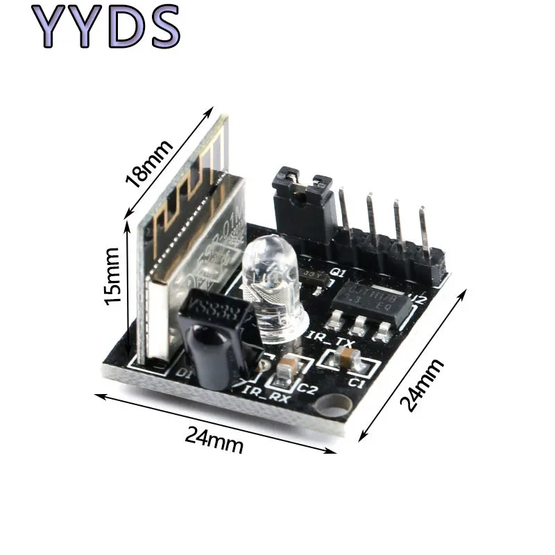 ESP8285 IR Infrared Receiver Transmitter ESP-01M Wifi Wireless Remote Control Switch Module Development Board Module