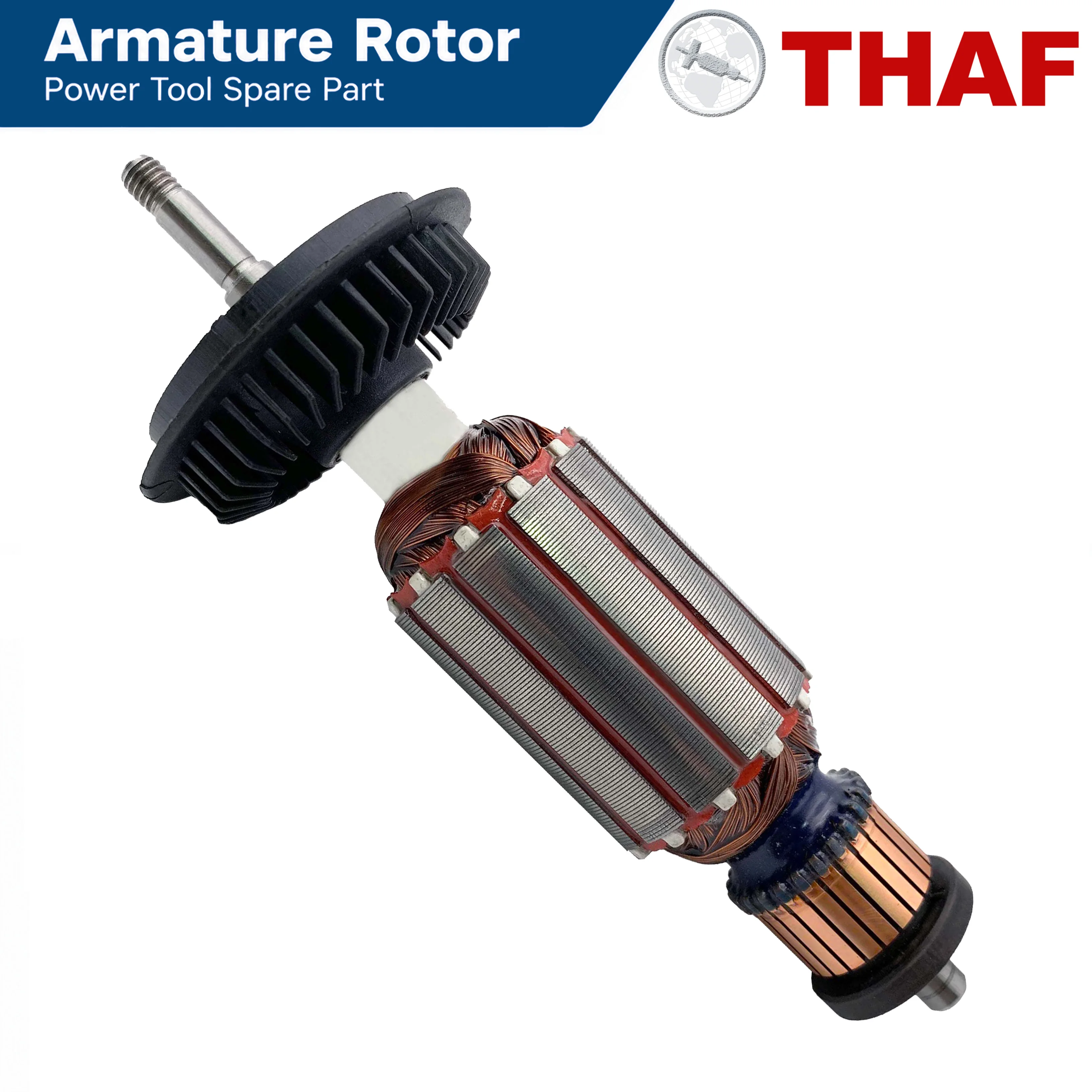 AC220V-240V GWS8-100 GWS8-125 Armature Rotor Anchor Motor Spare Parts For BOSCH Angle Grinder GWS 8-100 CE GWS 8-125 C GWS 850 C