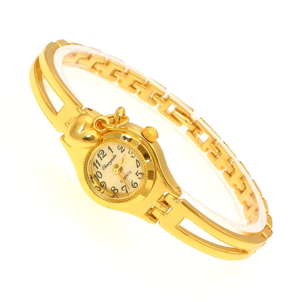 

New Women Bracelet Watch Mujer Golden Relojes Small Dial Quartz Watch Popular Wristwatch Hour female ladies elegant watches
