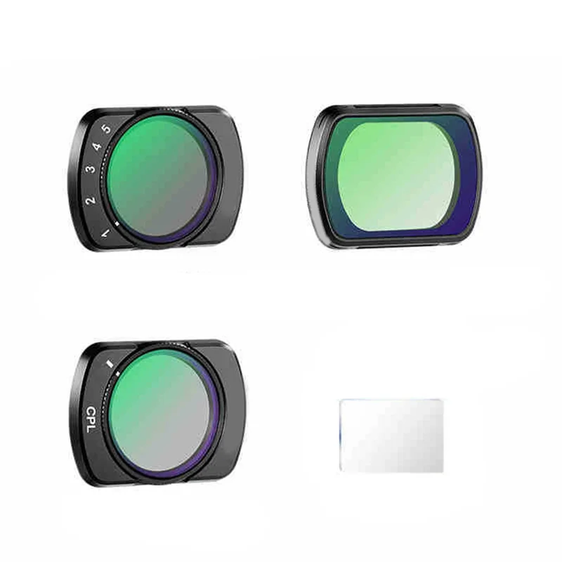 AT12 Magnetic Effect Filter Set  Adjustable ND/CPL Filter With HD Multi Coated Optical Glass