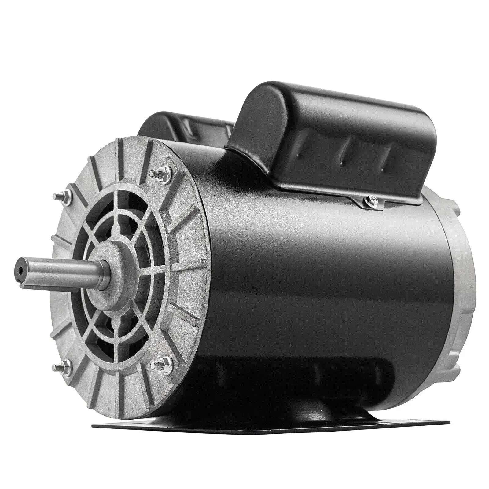 Imagem -02 - Motor Elétrico do Compressor de ar para o Automóvel Rotação Monofásica Eixo Keyed Rotação do Ccw do cw 230v 3450rpm 8