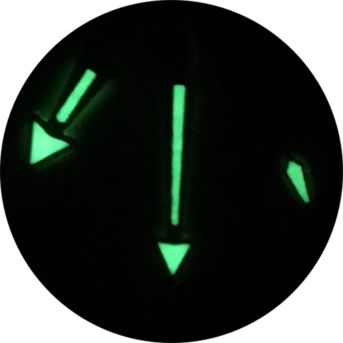 Серебряная стрелка-указатель C3, зеленый светящийся для NH35 4R35 NH36 4R36 7S36, детали часов с автоматическим механизмом