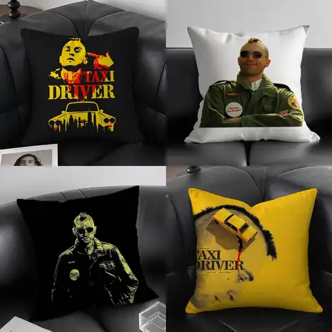 1 st örngott för filmtaxiförare fyrkantigt sovrumssoffa fritidskomfortkudde bil vardagsrumsdekoration 6 best sales taxichaufför - №1