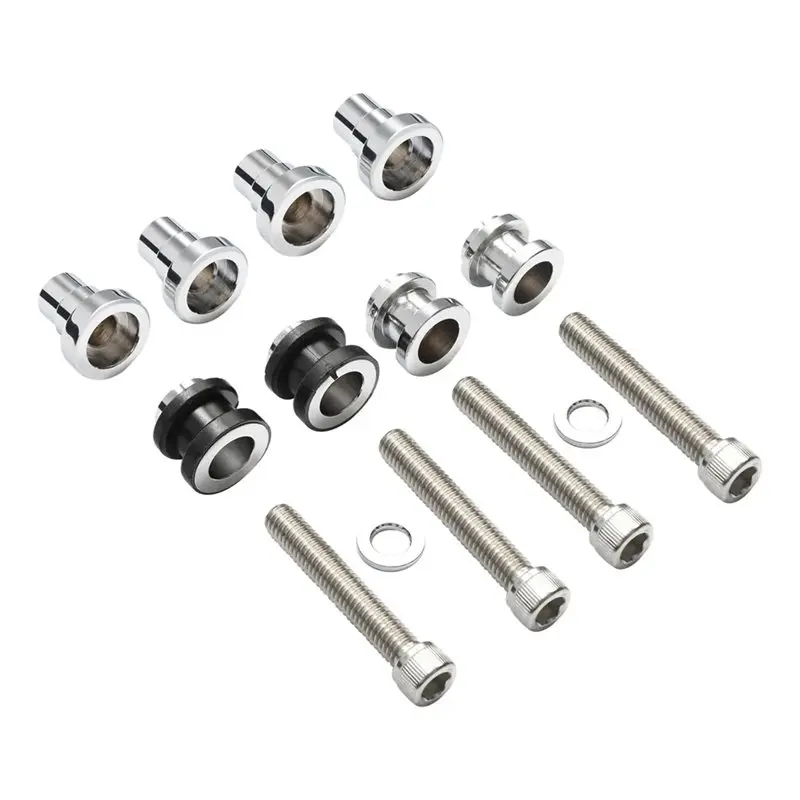 AEA6-Motorcycle Sissy Bar Luggage Rack Docking Kits For Softail Sport Glide 2018 2019 2020 2021 2022 2023 2024