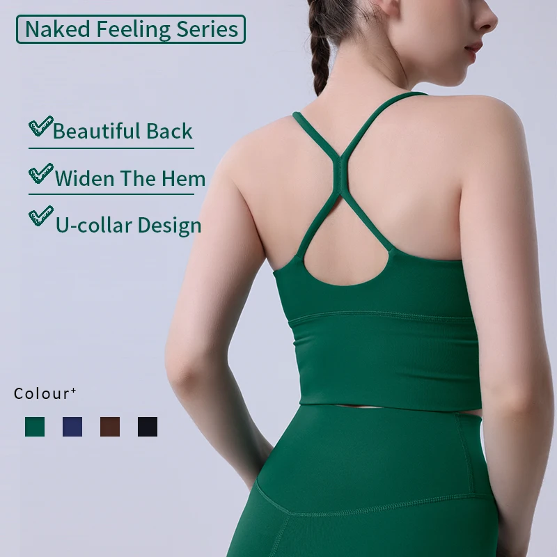 Mode Kreuz Zurück Frauen Sport Bh Sexy Top Frau Atmungsaktive Unterwäsche Frauen Fitness Yoga Sport-Bh Für Frauen Gym Sportlich Weste