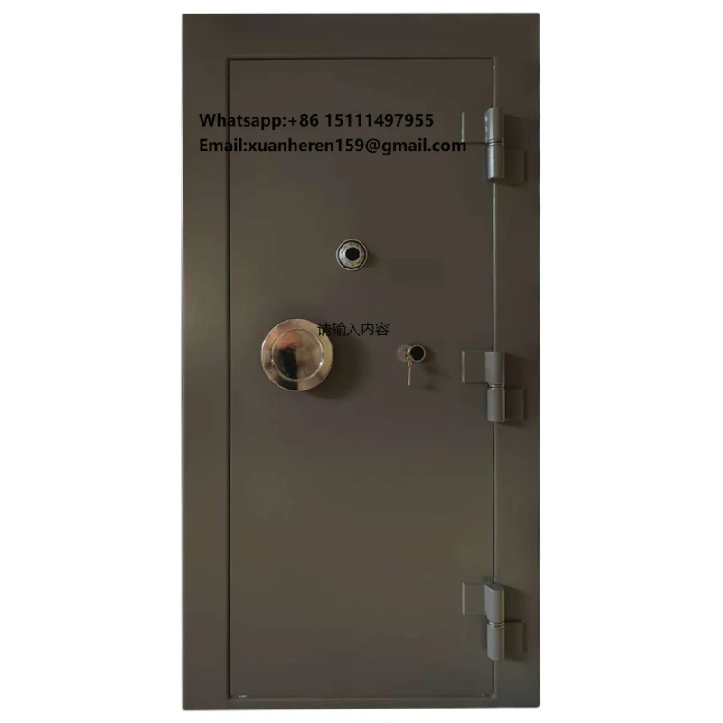 Premium Security High-Security Vault Steel Door for Safes Open and Lock with Mechanical Lock