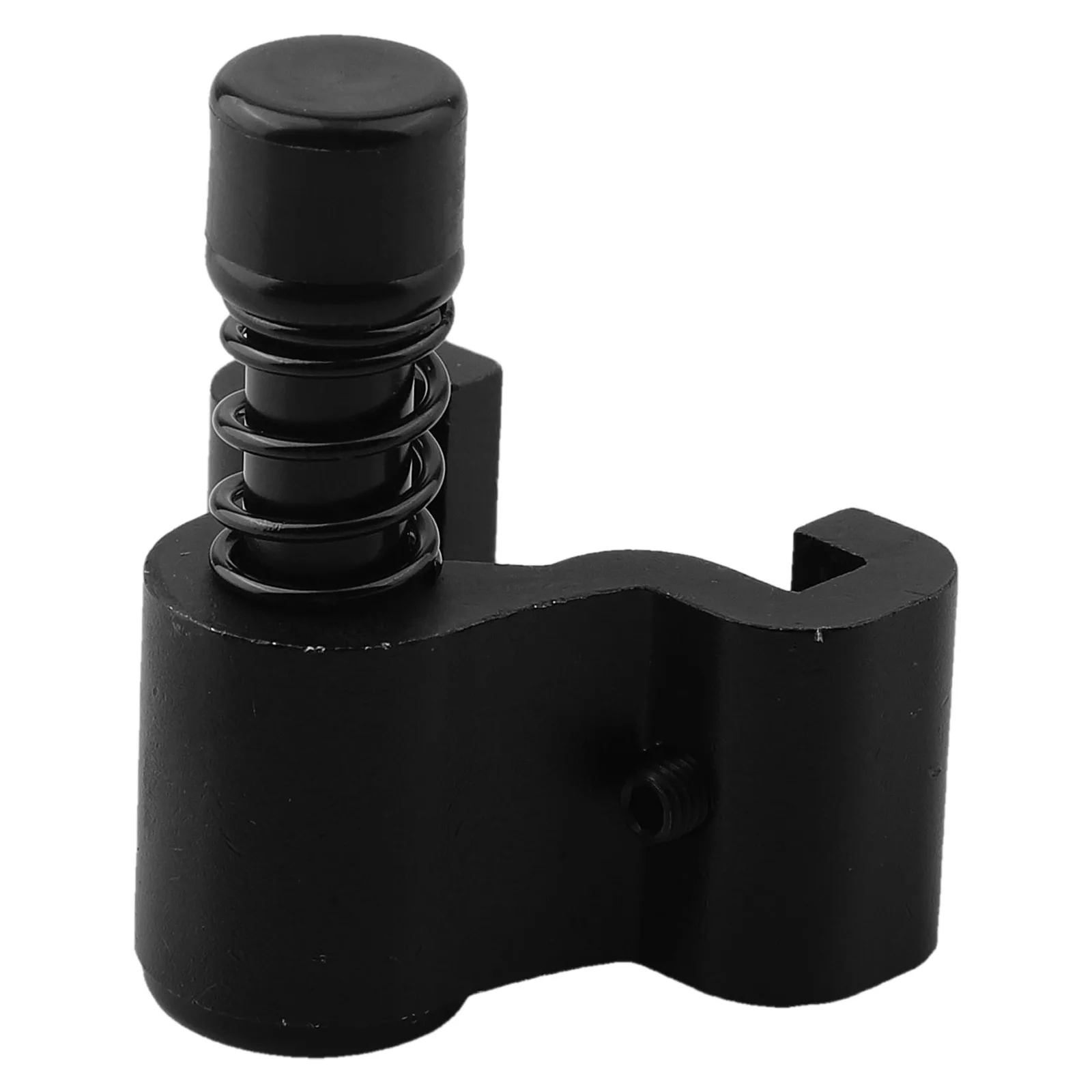 High Quality Barn Door Stopper Limit Positioner Sliding Stop Swing Adjustable Black Double Pulley Easy Install For Folding Door