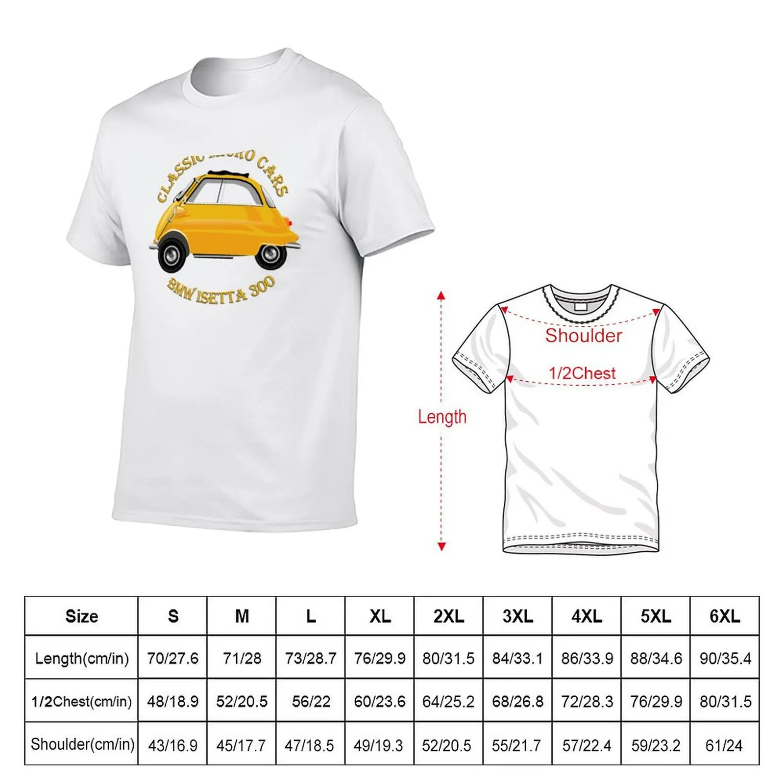 Isetta Classic Bubble Car T-Shirt t shirt man plain funny t shirts man T-Shirt