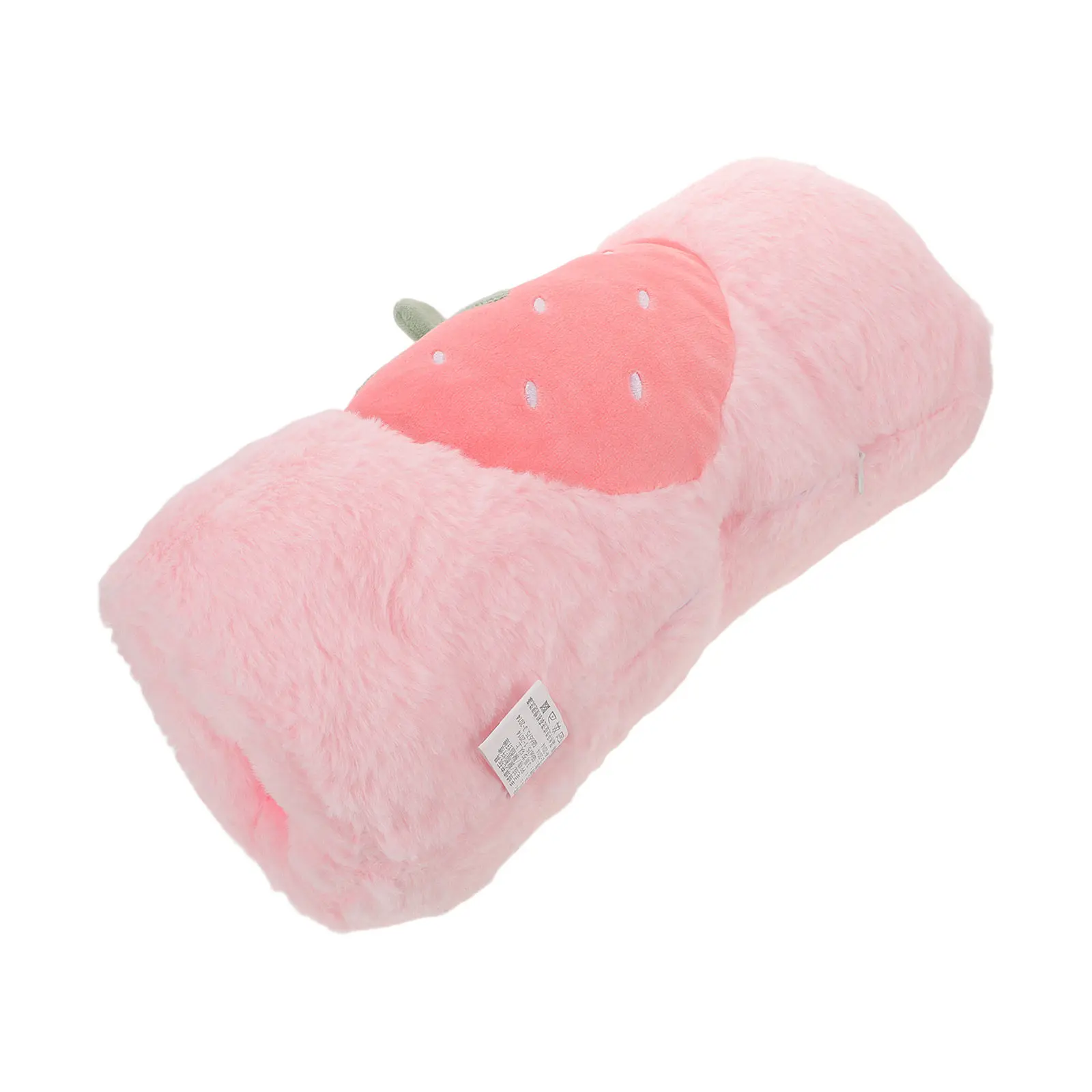 Cute Strawberry Hand Warmer Pillow Winter Hand Warmer Muff for Women Girls Portable Comfortable Warming Sleeve Home Office