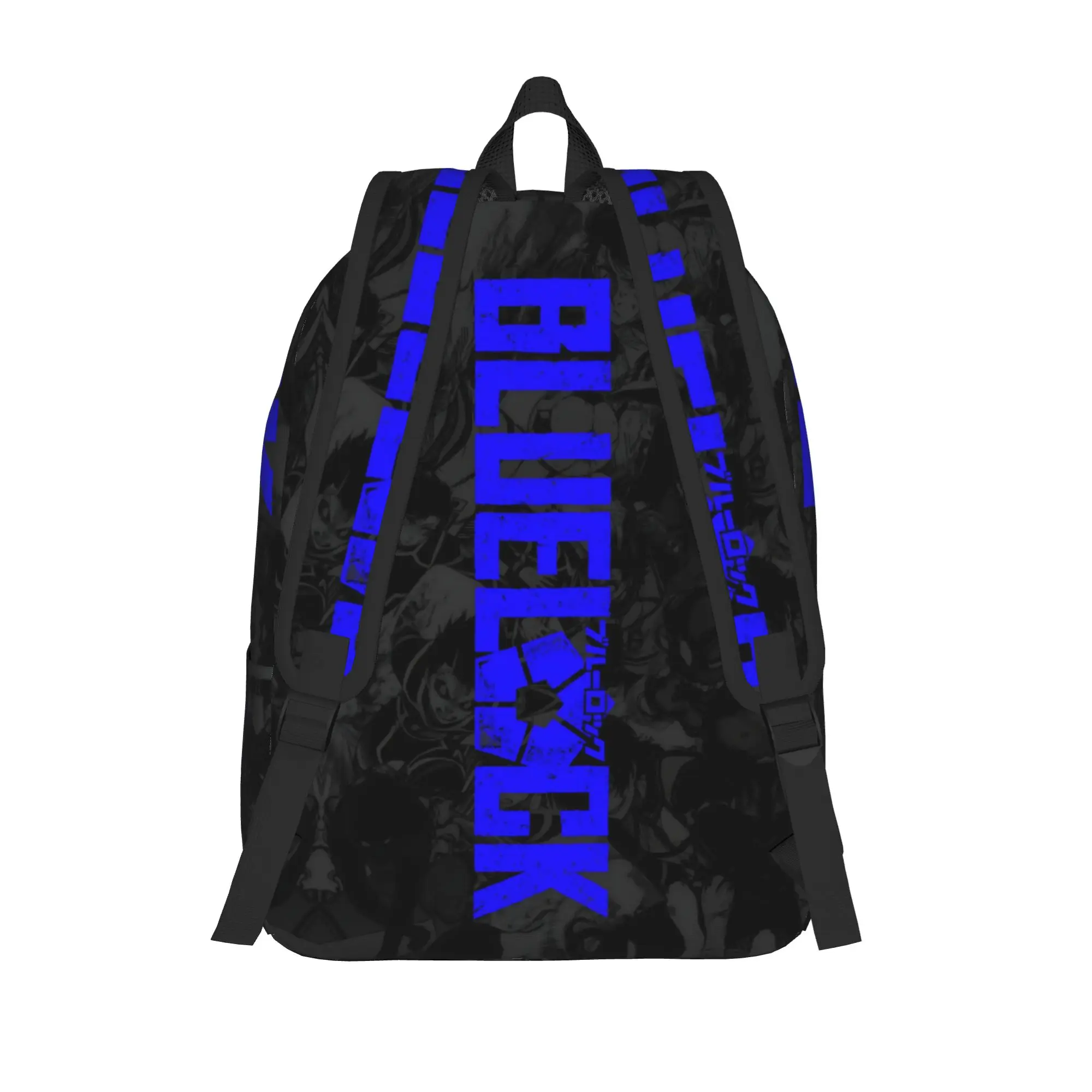 Fashion Blue Lock Football Anime Backpack  Mochilas Good Quality High School Sturdy Shoulder Rucksack
