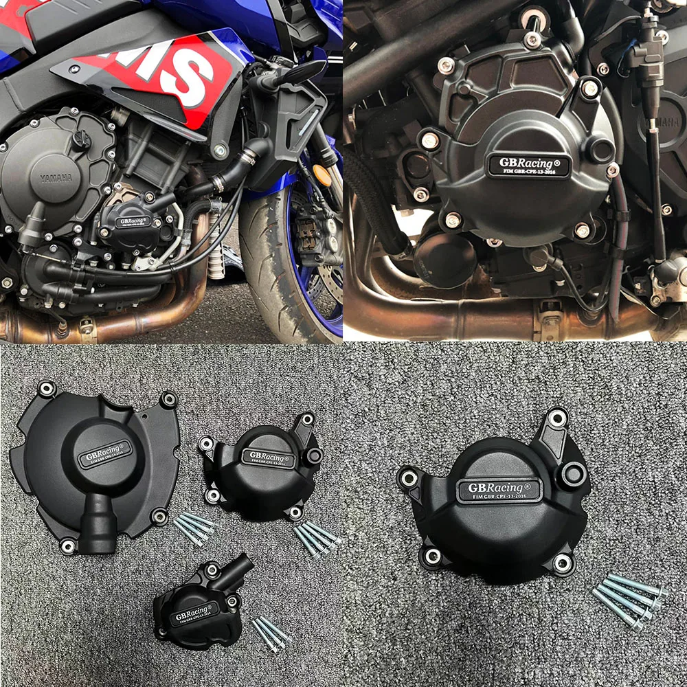 

Защита двигателя MT-10 2025 для YAMAHA MT-10 2015-2025, защитные чехлы для мотоциклов, комплект дополнительных чехлов для двигателя