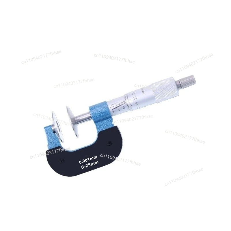 Outer Diameter Micrometer High Precision Common Normal Micrometer Straight Forward Butterfly Disc Head