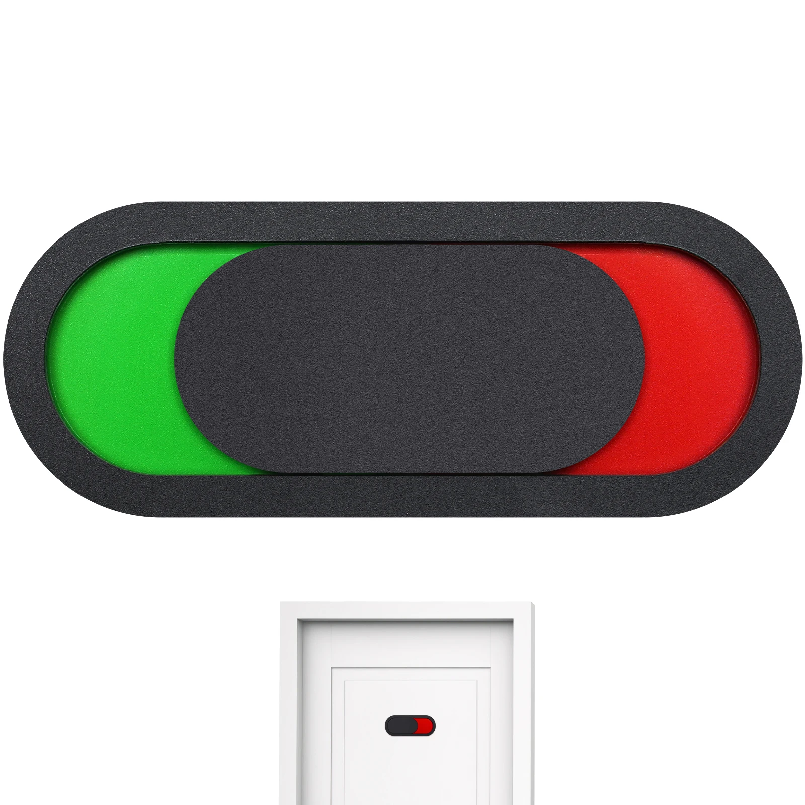 Switching Door Sign Status Occupied Available Wc Bathroom Vacant Privacy Use Slide Black Signs Home Indicator Sign For
