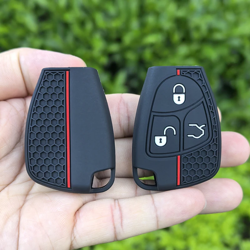 Car Key Case Remote Key Cover For Mercedes-Benz W211 W202 W210 W208 W203 W245 B Class V180 CL55 CL600 CL65 C230 C240 C280 C320