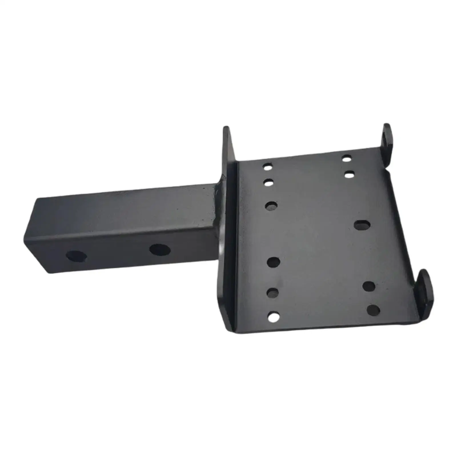 Generische Anhängerkupplung Windenmontageplatte 2" Empfänger Schwarz für SUV UTV