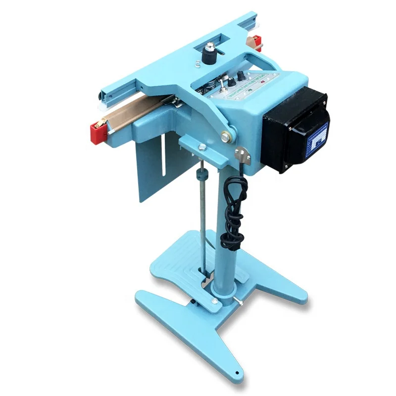 Aluminium Impulse Sealer Seamer Desktop Foot Pedal Bag Sealing Machine