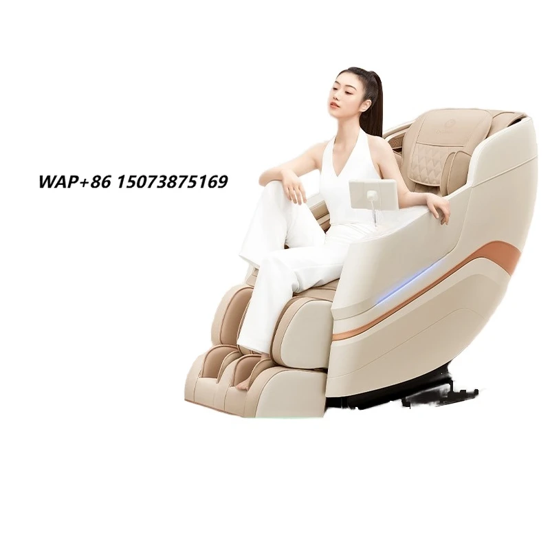 M80 Fully Automatic Home Massage Chair Modern Leather Electric Sofa Zero Gravity Musical Function Space Inspired Design