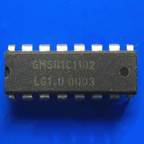 5PCS GMS81C1102 DIP-16 IC-Chip mit integrierter Schaltung